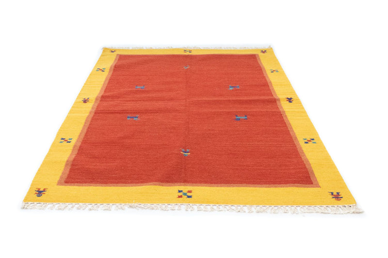 Kelim Teppich - Trendy 200 x 140 cm - rot