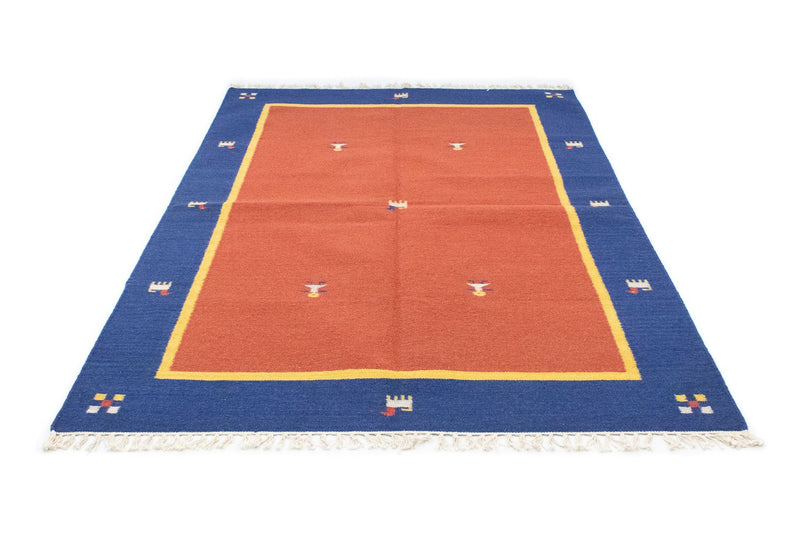 Kelim Teppich - Trendy 200 x 140 cm - orange