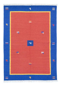 Tapis Kelim - Tendance - 200 x 140 cm - orange