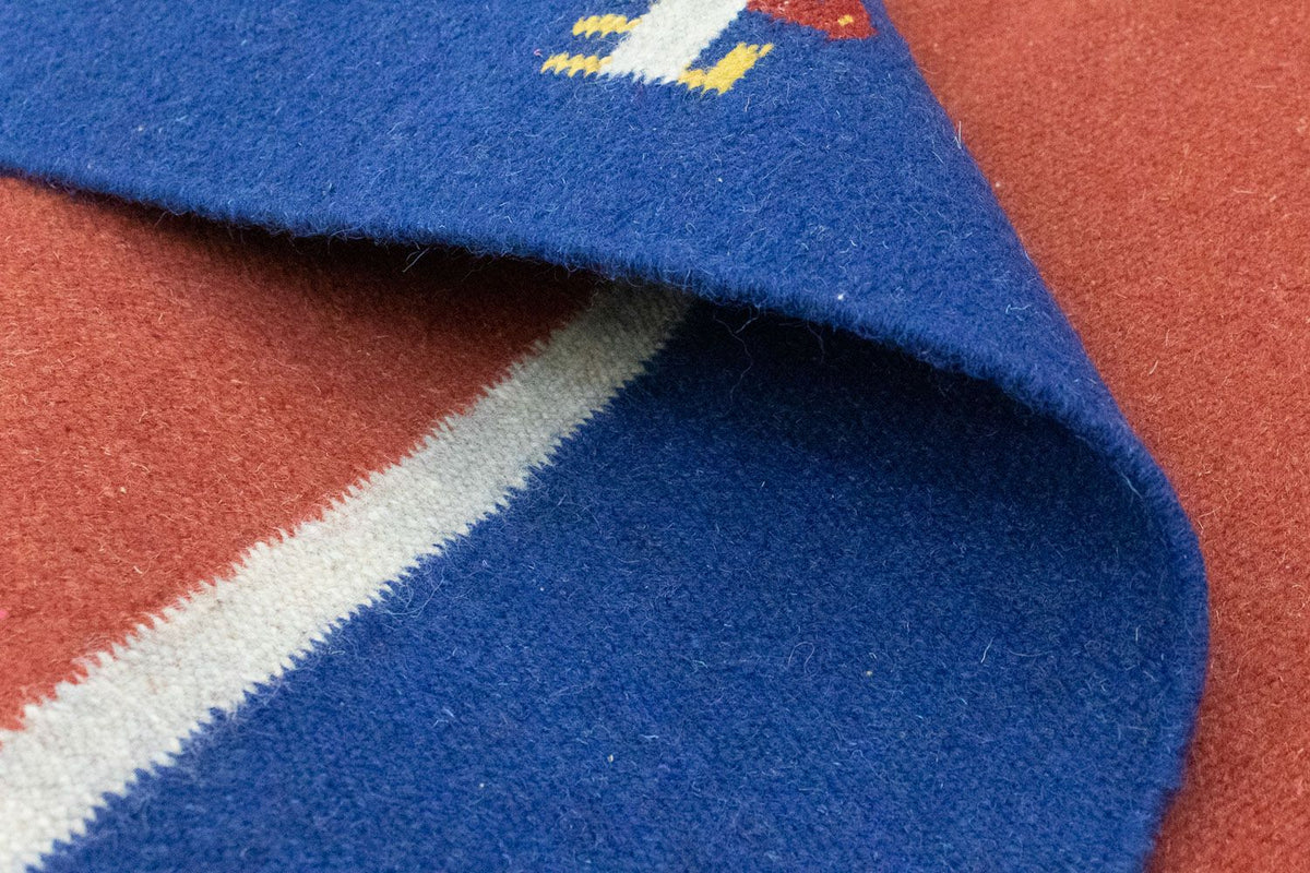 Kelim Teppich - Trendy 200 x 140 cm - rot