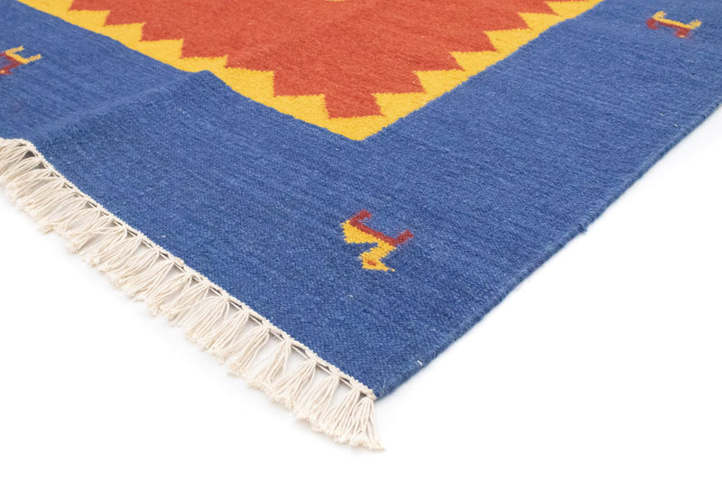 Kelim Teppich - Trendy 300 x 200 cm - orange