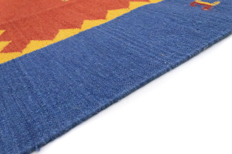 Kelim Teppich - Trendy 300 x 200 cm - orange