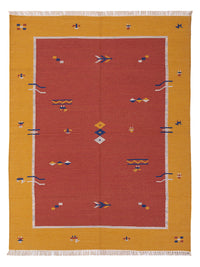 Kelim Teppich - Trendy - 240 x 170 cm - rost