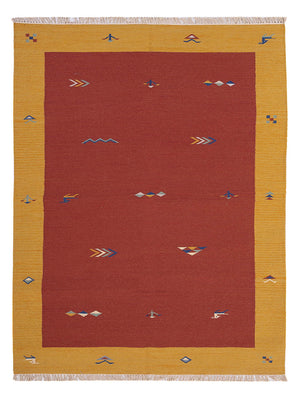 Kelim Teppich - Trendy - 240 x 170 cm - rot