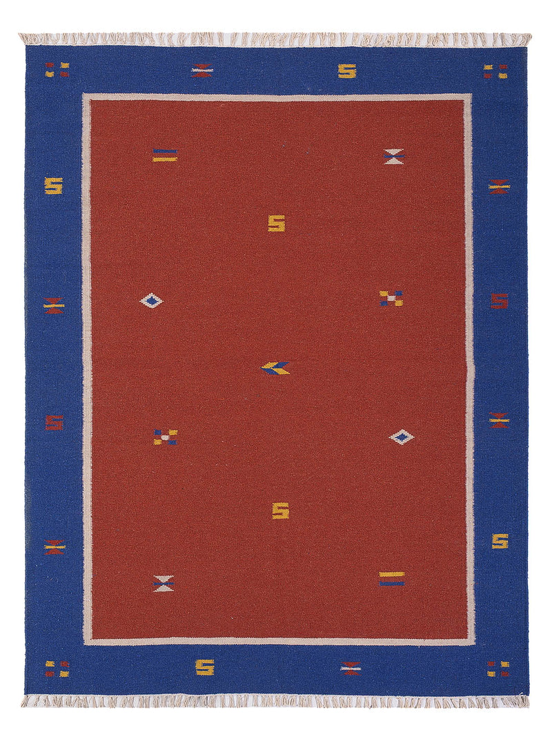 Kelim Teppich - Trendy - 240 x 170 cm - rost