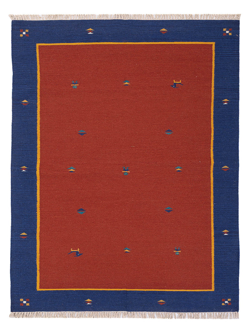 Kelim Teppich - Trendy - 240 x 170 cm - rost