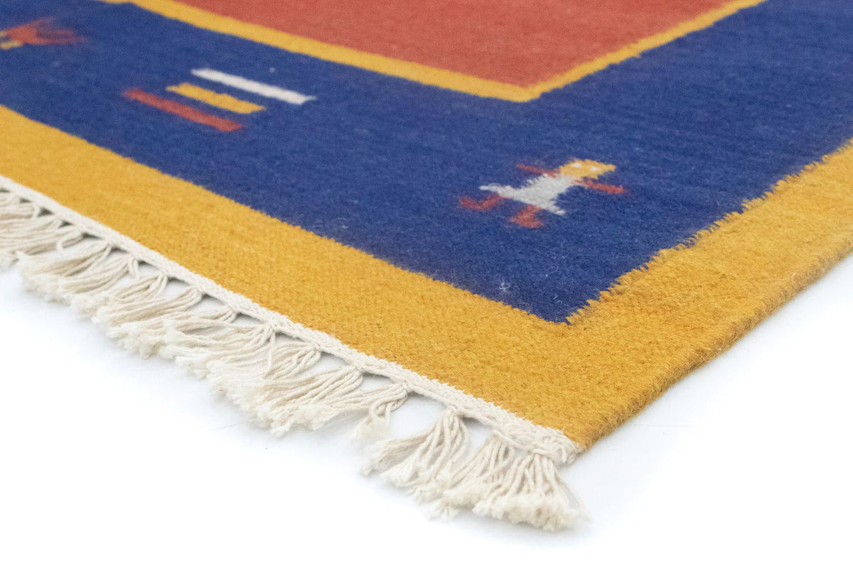 Kilim moderno Tappeto 140x200cm - Tappeto di lana