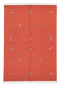 Tapis Kelim - Tendance - 200 x 140 cm - orange