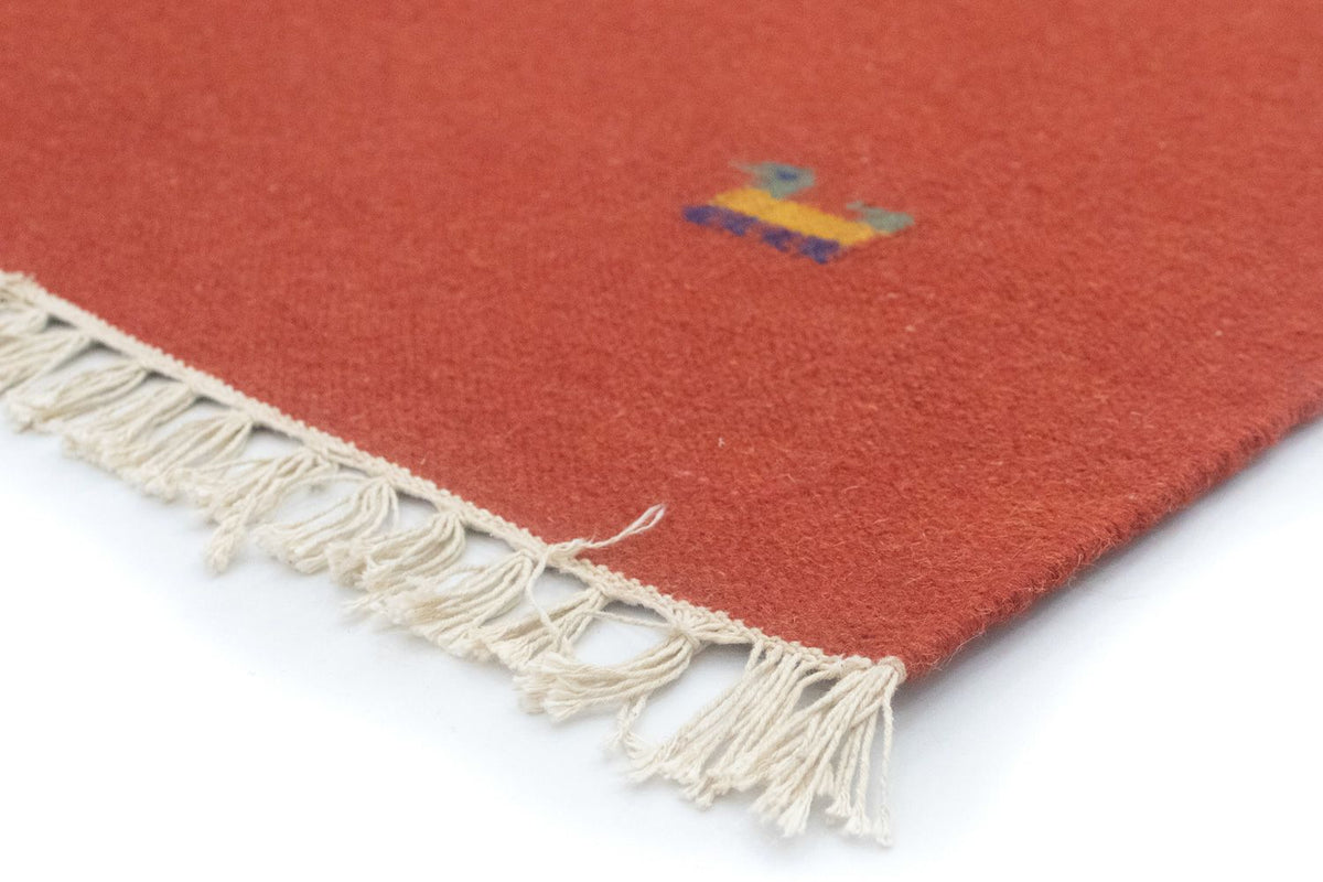 Kelim Teppich - Trendy 200 x 140 cm - orange