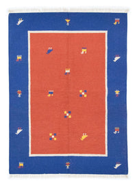 Tappeto Kelim - Tendenza - 200 x 140 cm - arancione