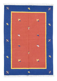 Tapis Kelim - Tendance - 200 x 140 cm - orange