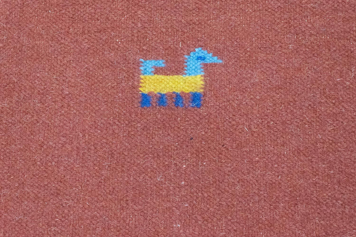 Kelim Teppich - Trendy 200 x 140 cm - orange