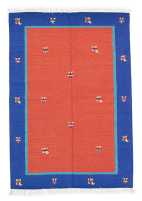 Kelim Teppich - Trendy 200 x 140 cm - orange