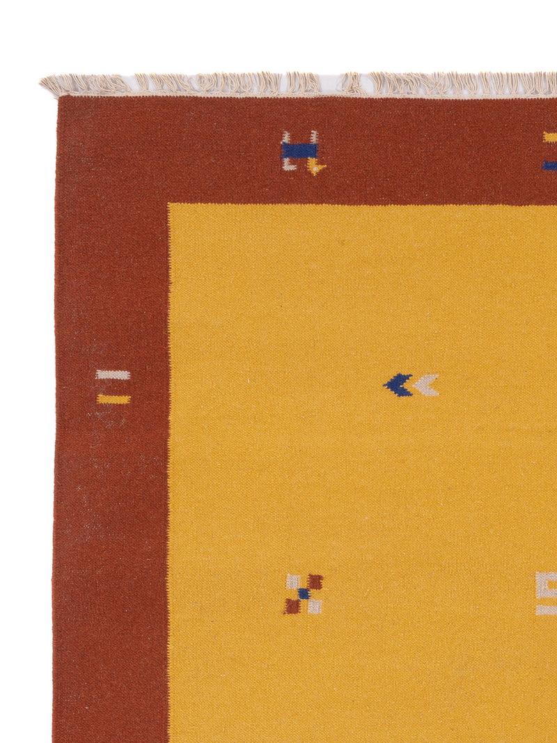 Kelim Teppich - Trendy - 240 x 170 cm - gold