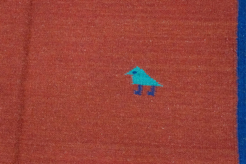 Kelim Teppich - Trendy 200 x 140 cm - orange