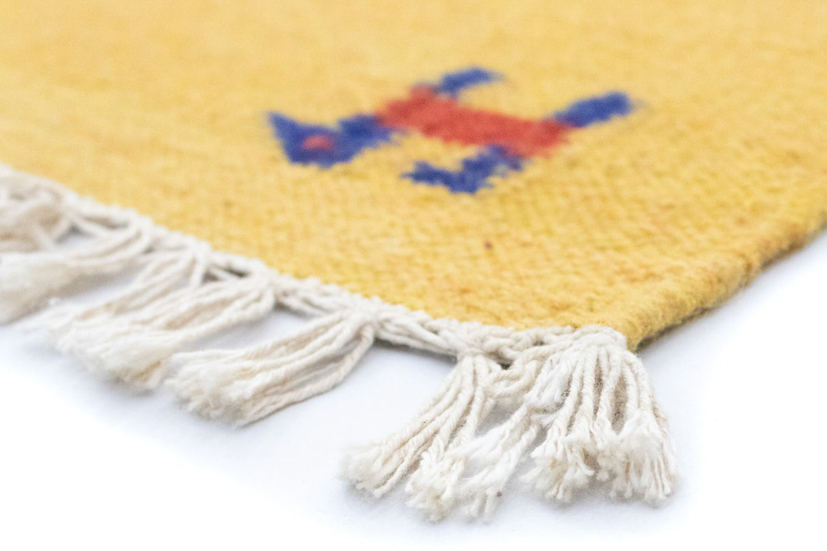 Kelim Teppich - Trendy 200 x 140 cm - orange