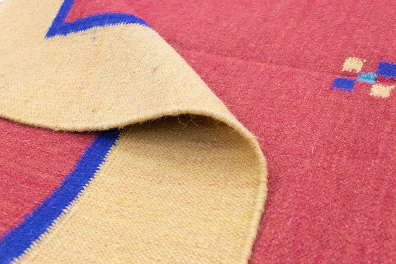 Kelim Teppich - Trendy 200 x 140 cm - orange