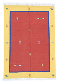 Tapis Kelim - Tendance - 200 x 140 cm - rouge