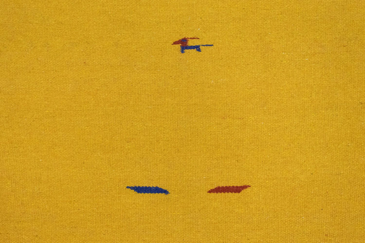 Kelim Teppich - Trendy 180 x 120 cm - gelb