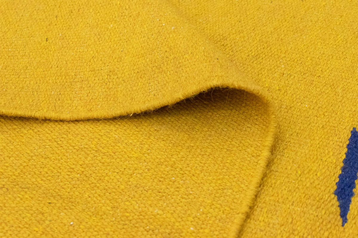 Kelim Teppich - Trendy 180 x 120 cm - gelb