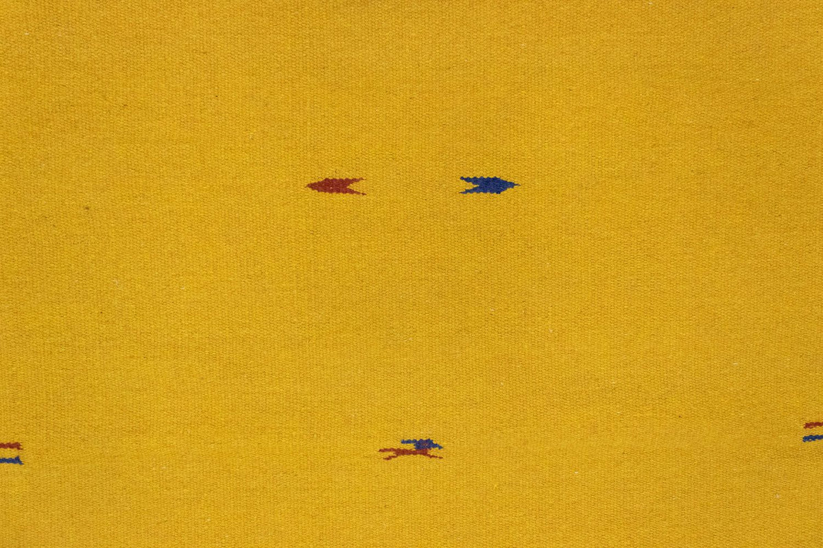 Kelim Teppich - Trendy 180 x 120 cm - gelb