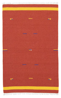 Tappeto Kelim - Tendenza - 180 x 120 cm - rosso