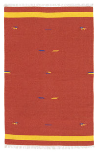 Tappeto Kelim - Tendenza - 180 x 120 cm - rosso