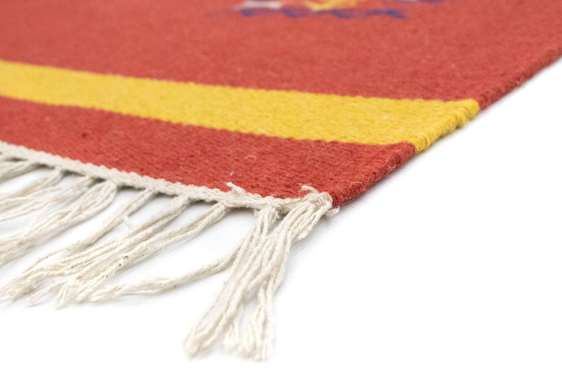 Kelim Teppich - Trendy 180 x 120 cm - rot