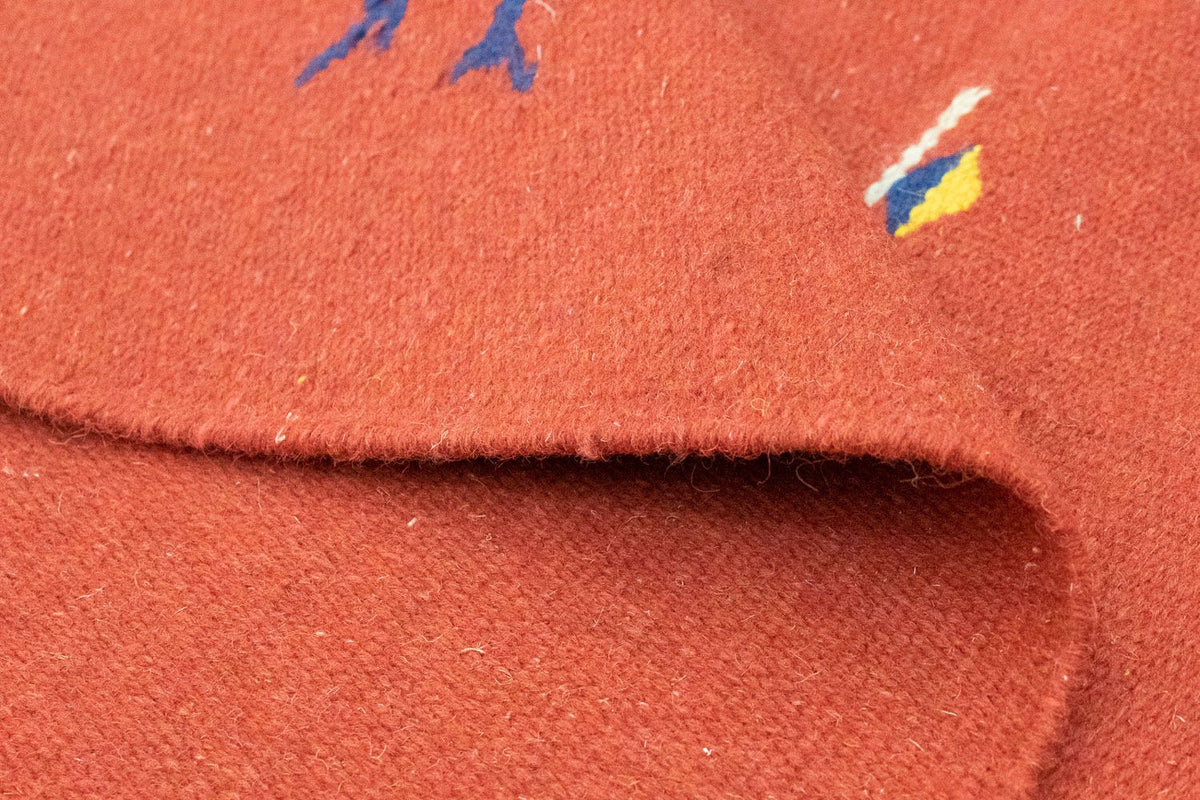 Kelim Teppich - Trendy 180 x 120 cm - rot