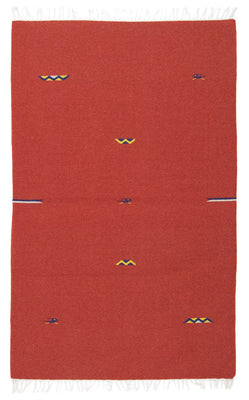 Kelim Teppich - Trendy 180 x 120 cm - rot