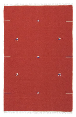 Kelim Teppich - Trendy 180 x 120 cm - rot