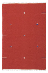 Tappeto Kelim - Tendenza - 180 x 120 cm - rosso