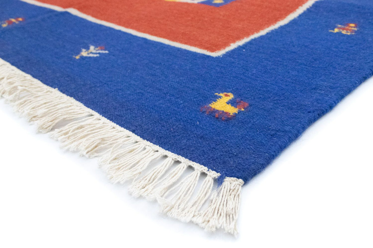 Kelim Teppich - Trendy 200 x 140 cm - rot