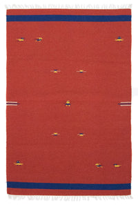 Tappeto Kelim - Tendenza - 180 x 120 cm - rosso