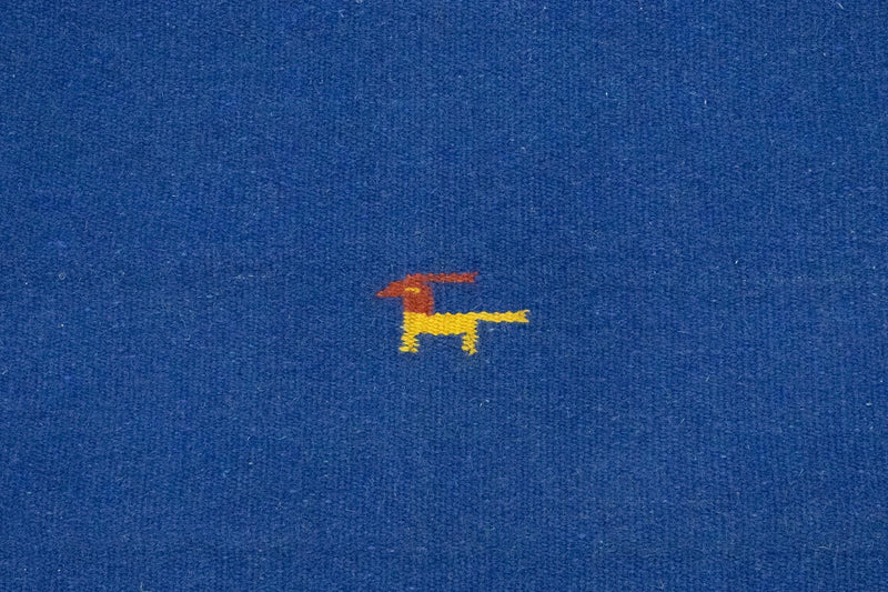 Kelim Teppich - Trendy 180 x 120 cm - blau