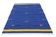 Kelim Teppich - Trendy 180 x 120 cm - blau