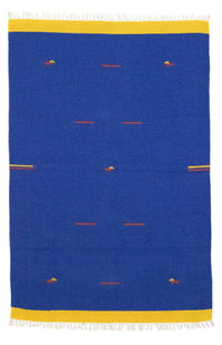 Tapis Kelim - Tendance - 180 x 120 cm - bleu