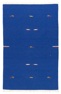 Tapis Kelim - Tendance - 180 x 120 cm - bleu