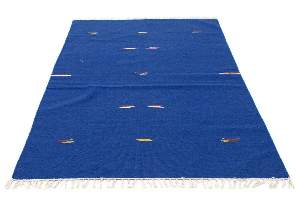 Kelim Teppich - Trendy 180 x 120 cm - blau