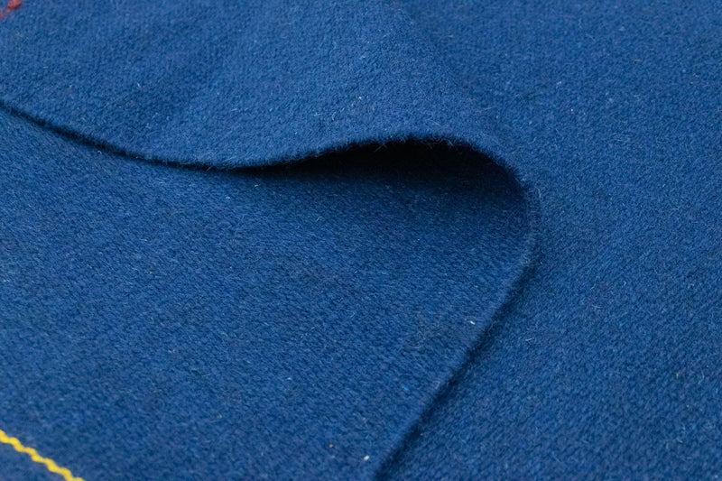 Kelim Teppich - Trendy 180 x 120 cm - blau