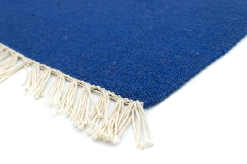 Kelim Teppich - Trendy 180 x 120 cm - blau