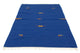 Kelim Teppich - Trendy 180 x 120 cm - blau