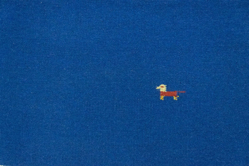 Kelim Teppich - Trendy 180 x 120 cm - blau