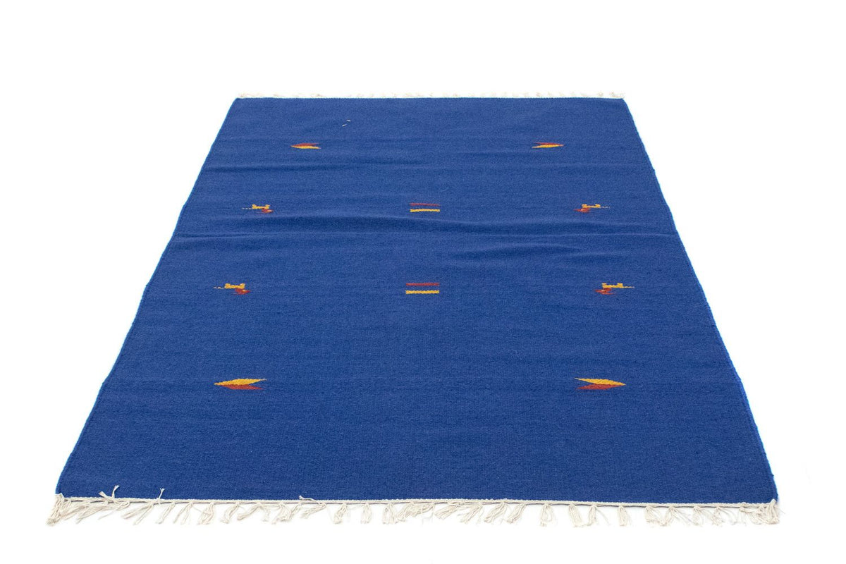 Kelim Teppich - Trendy 180 x 120 cm - blau