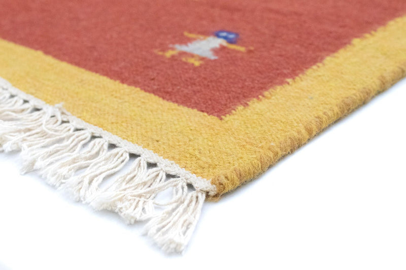 Kelim Teppich - Trendy 200 x 140 cm - blau