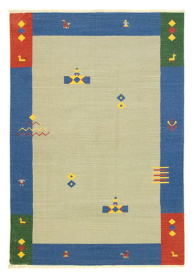 Kelim Teppich - Trendy 300 x 200 cm - grün