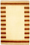 Tapis en laine 116x177cm - Tapis en laine - Rectangle / Beige / 116 x 177 cm Rectangle