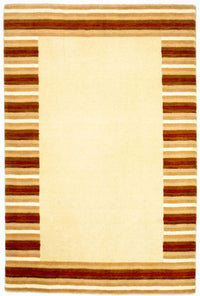 Tappeto di lana - 177 x 116 cm - beige