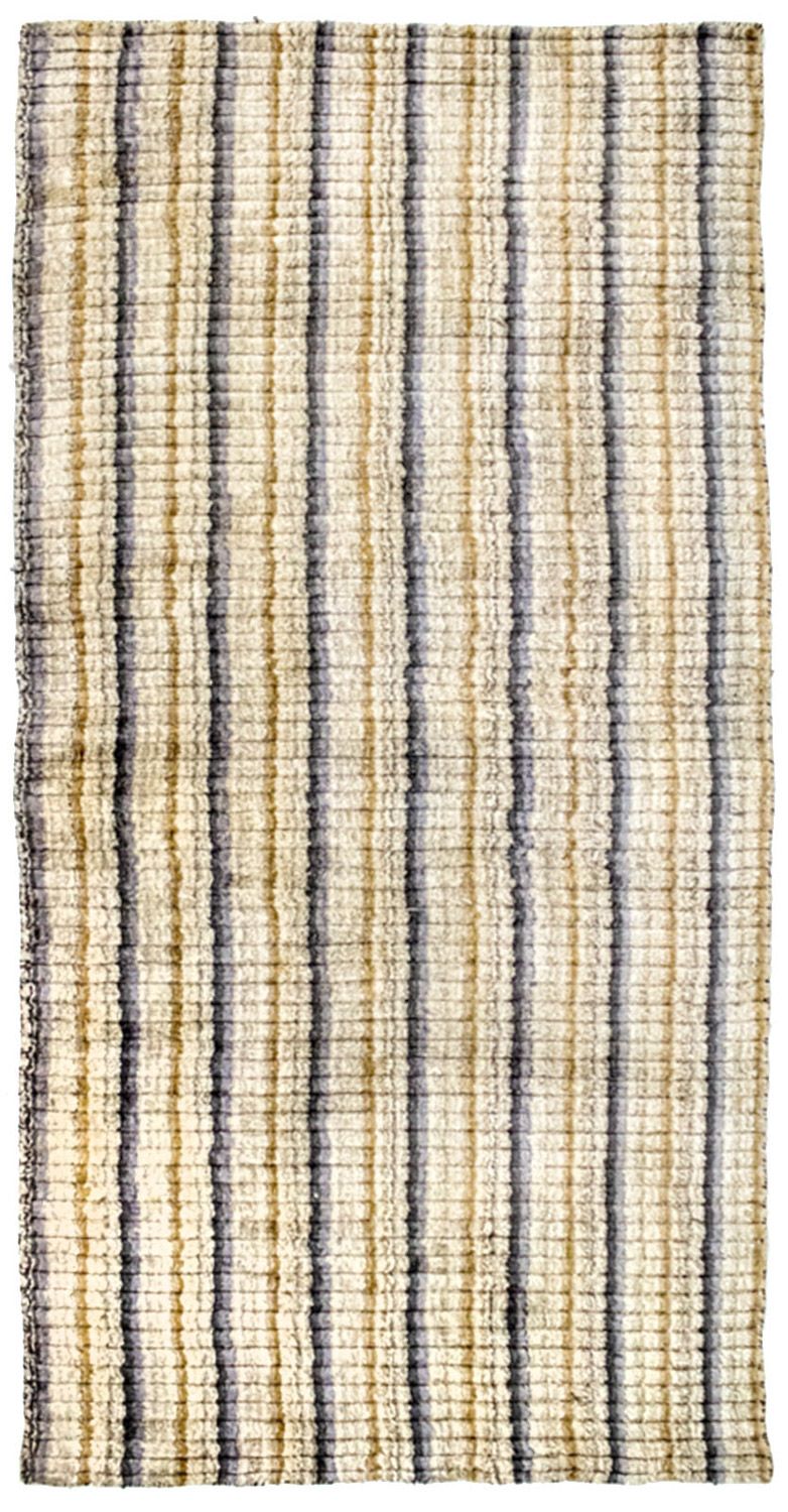 Viskose Teppich 180 x 94 cm Läufer Flur