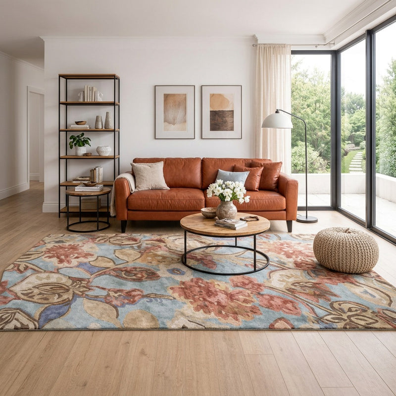 Tapis design FloralThreads - Designerteppich